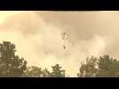 Helicopters battle raging bushfires in Australia