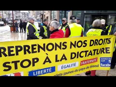 Manifestation contre la réforme des retraites à Vesoul