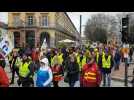 Contre la réforme des retraites à Mulhouse