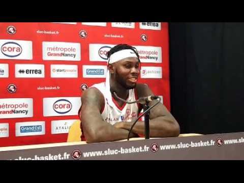 Williams Narace (SLUC Nancy) : "Le basket commence toujours pas une bonne défense"