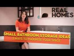 Storage ideas for small bathrooms: 3 ways to maximise your space