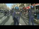 Police deployed to Gare de Lyon after flash demo - Label : AFPTV - First images - Category : News