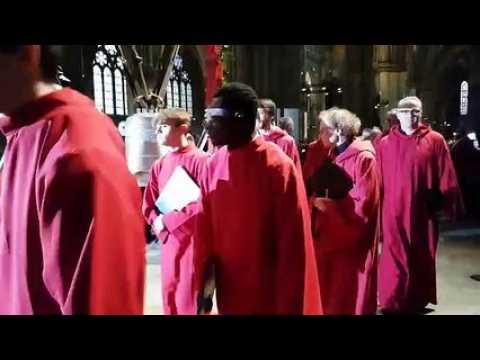 800 ans de la cathédrale de Metz : l'inauguration de la cloche