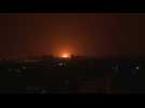 Israeli warplanes launch strikes on Gaza - Label : AFPTV - First images - Category : News