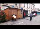 A Montbéliard, le démontage du marché de Noël a débuté