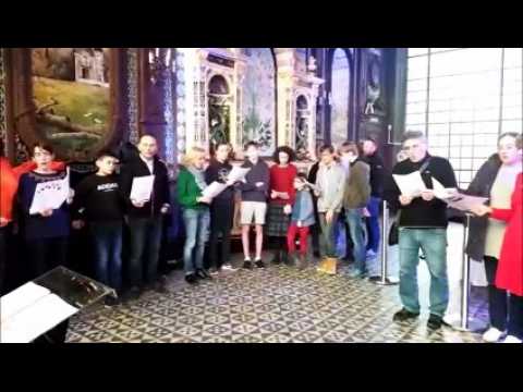 Sarreguemines : la chorale des visiteurs chante Noël