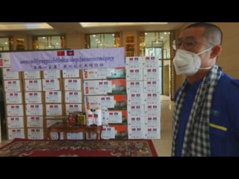China sends medical supplies to help Cambodia fight coronavirus
