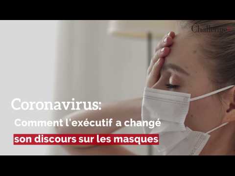 Coronavirus: comment le gouvernement a changé de discours sur le port du masque