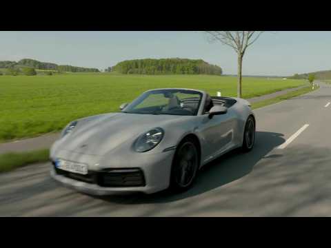 The new Porsche 911 Carrera S Cabriolet (MT) Driving Video