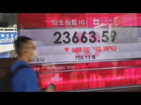 Hong Kong's Hang Seng climbs 1.08 percent at close