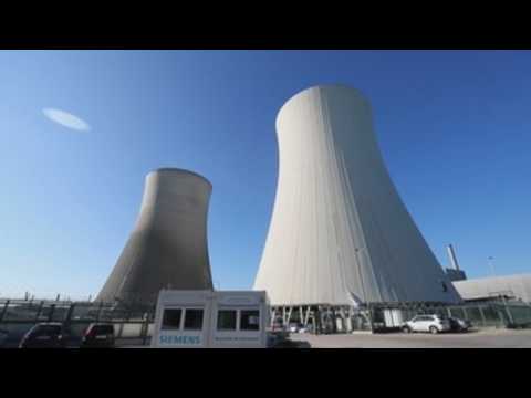 Preparations for demolition of nuclear power plant in Philippsburg, Germany