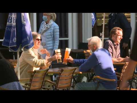 Munich beer gardens reopen