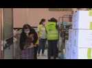 Muslim organizations donate food among needy families in Madrid