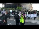 Death of George Floyd: Anti-racism march held in Boston