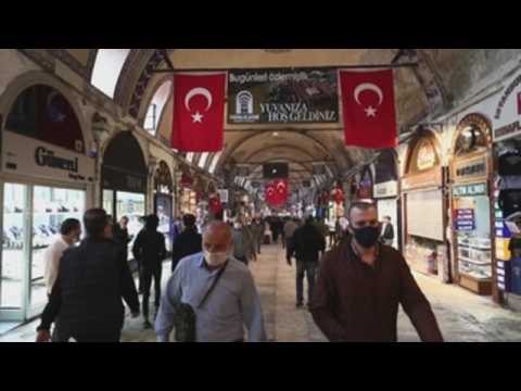 Istanbul Grand Bazaar reopens after closure due to COVID-19