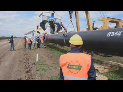 Construction of Balkan Stream gas pipeline continues in Bulgaria