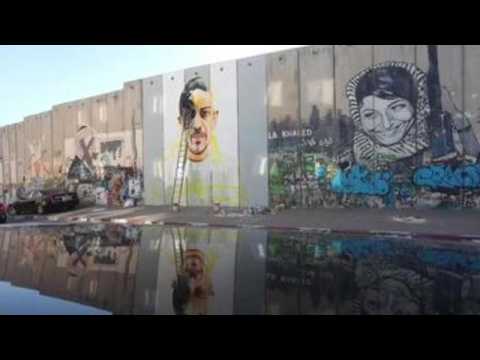 Mural painted in remembrance of Palestinian killed by Israeli police