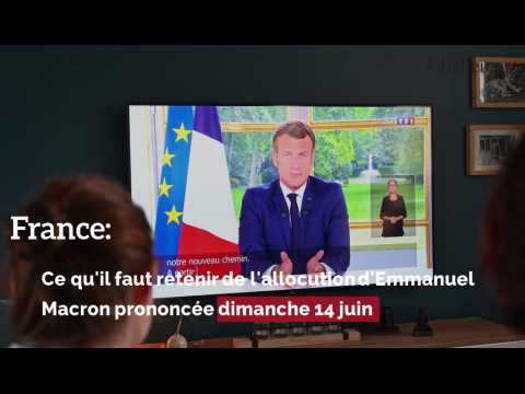 Déconfinement, école, économie... Ce qu'il faut retenir de l'allocution d'Emmanuel Macron