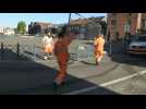 France-Belgium border reopens at Halluin/Menin - Label : AFPTV - First images - Category : News