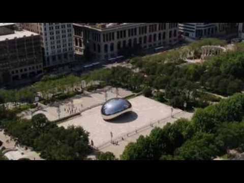 Millennium Park in Chicago reopens amid restrictions due to pandemic
