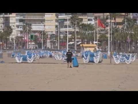 Benidorm gets beaches ready for reopening