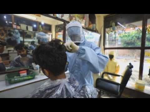 Hair salons, barber shops reopen in Kathmandu