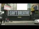 'I can't breathe' billboard goes up in London