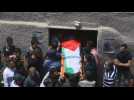 Funeral of Palestinian killed by Israeli soldiers
