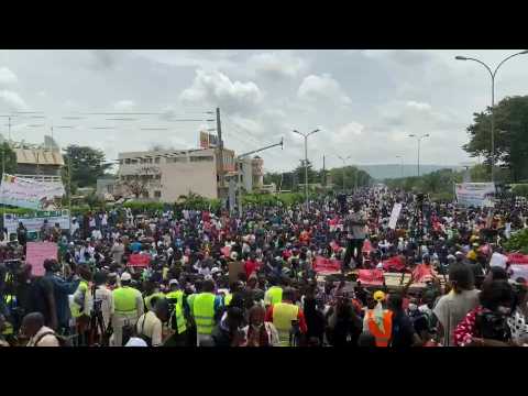 Anti-government protest in Malian capital