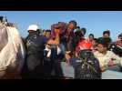 Ocean Viking rescues migrants in Mediterranean sea