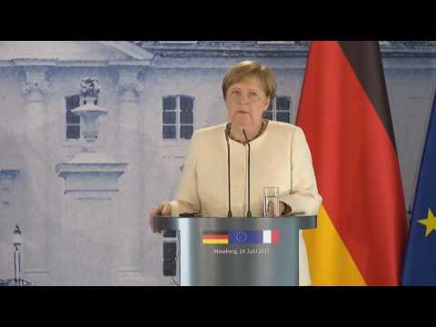 Merkel, Macron call for effective European reconstruction plan after pandemic