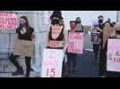 Protest in South Africa against gender-based violence