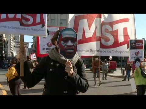 Argentinians rally in support of US anti-racism protests