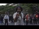 "We will not let Trump degrade our democracy" screams protester in NYC - Label : AFPTV - First images - Category : News