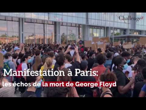 Manifestation à Paris: les échos de la mort de George Floyd