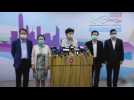 HK Chief executive Carrie Lam holds press conference in Beijng