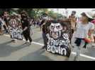 Protesters march against controversial Anti-Terrorism Bill in Philippines