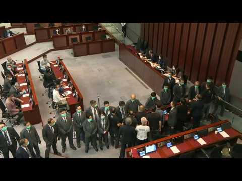 Hong Kong legislature votes for law banning national anthem insults