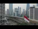 Traffic increases amid easing of coronavirus restrictions in Jakarta