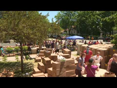 Minneapolis church receives food donations for those affected by unrest or COVID-19