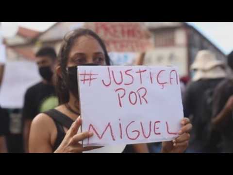 Death of black boy sparks protests in Brazil