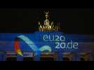 Germany's EU presidency: Brandenburg Gate lights up - Label : AFPTV - First images - Category : News
