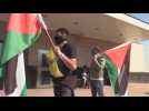 Protest in Johannesburg against Israeli annexation of the West Bank
