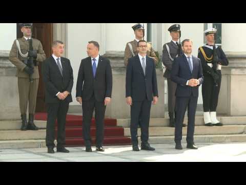 Visegrad Group Prime Ministers meet in Warsaw