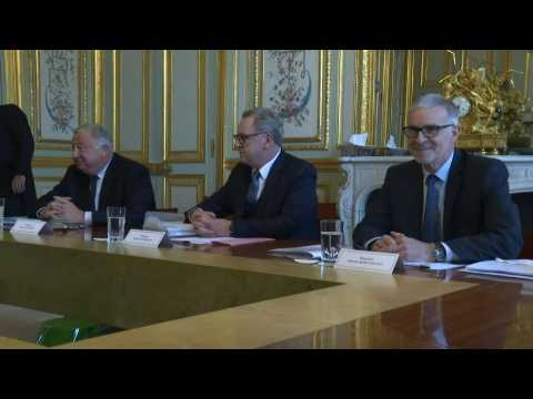 French Assembly presidents meet Macron at Elysee