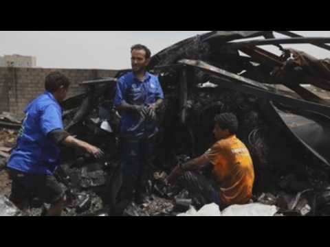 Airstrikes hit Yemen's capital city