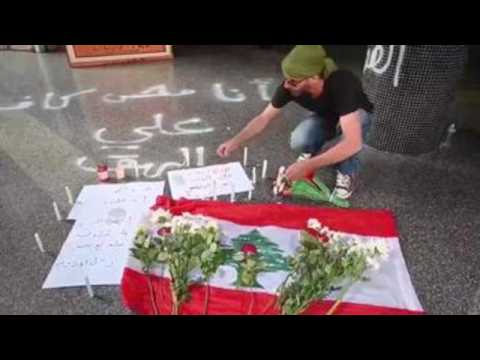 Homage in Beirut for Lebanese who committed suicide due to economical situation