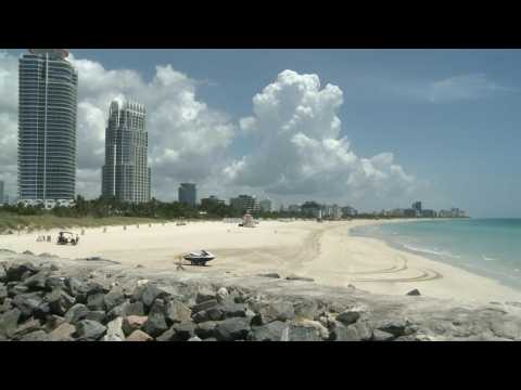 Miami: South Pointe beach closed for July 4th weekend as coronavirus cases surge