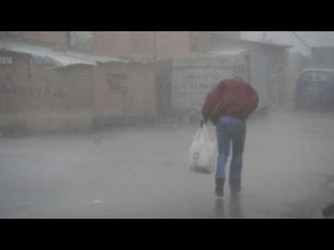 Heavy storms hit Cape Town