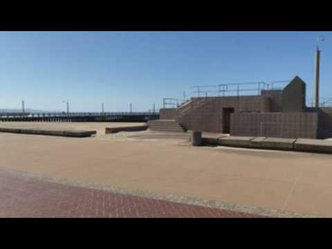Durban beaches deserted amid lockdown